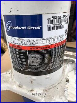 Copeland Emerson Scroll Compressor ZR40K3E-230