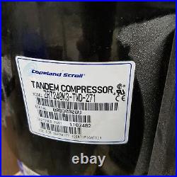 Copeland Scroll ZRT240K3-TWD-271 Tandem Compressor, ZR12M3-TWD-551 3 Phase Motor