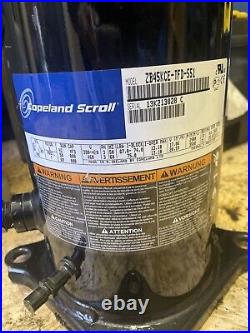 Copeland Scroll compressor ZB45KCE-TFD-551