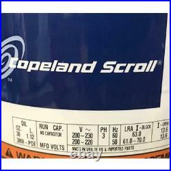 Copeland Zp26k3e-tf5-230 2 Ton Ac/hp Scroll Compressor 34086