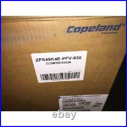 Copeland Zps49k4e-pfv-830 4 Ton Ac/hp 2 Stage Scroll Compressor R-410a