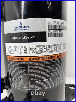 EMERSON COPELAND SCROLL COMPRESSOR ZB21kCE-TFD-551 RECONDITIONED (Ref B1F)