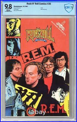 Rock N Roll Comics #35 CBCS 9.8 1991 1989 1st Printing 21-29D381B-014